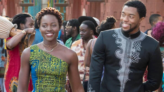 <i>Black Panther</i>'s Lupita Nyong'o Talks Sequel and Missing Chadwick Boseman